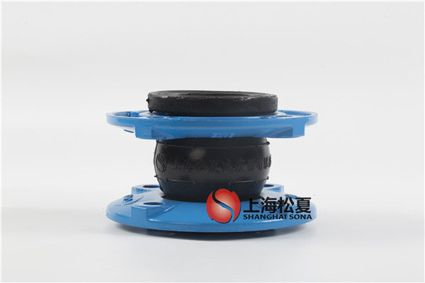 DN65球墨法蘭耐高壓橡膠軟接頭150磅高清實拍圖